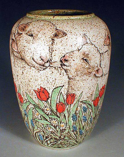 Lamb Vase