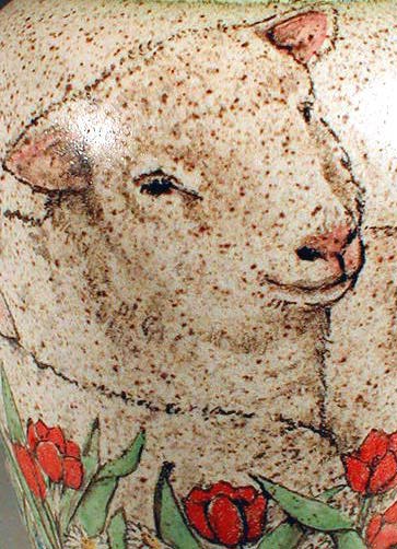 Lamb Vase