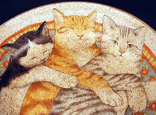 Cats on a Cushion