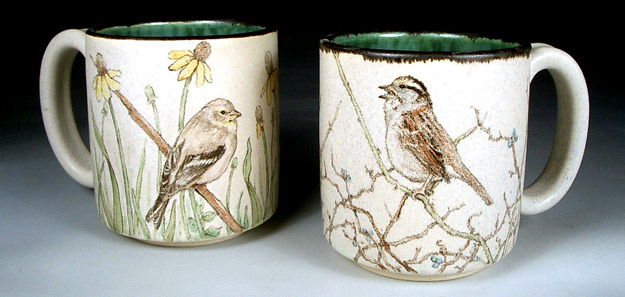Bird Mugs
