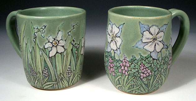 Flower Mugs