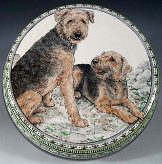 Scooby and Scamper,Airedales